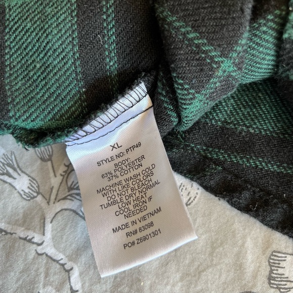 Ci Sono Plaid Collection Women Green Shirt - Picture 3 of 15